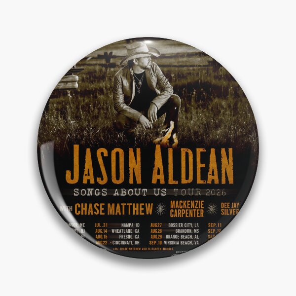 Item preview, jason aldean tour dates 2026 iseng designed and sold by tcolliard4d.