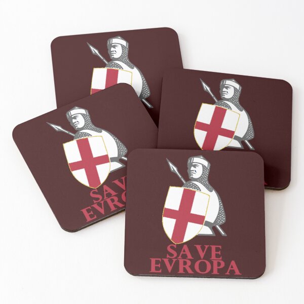 Item preview, SAVE EVROPA | Christian Conservative Crusader Symbol  designed and sold by Based History.