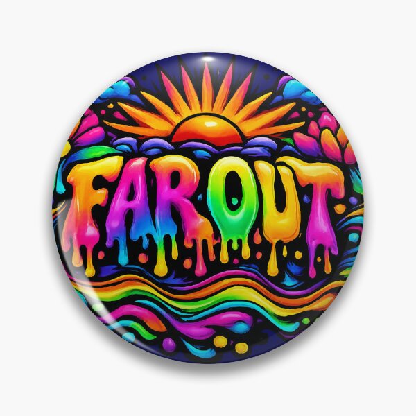 Item preview, Far Out Melting Rainbow - Psychedelic 70s Liquid Art designed and sold by Far Out Goods.