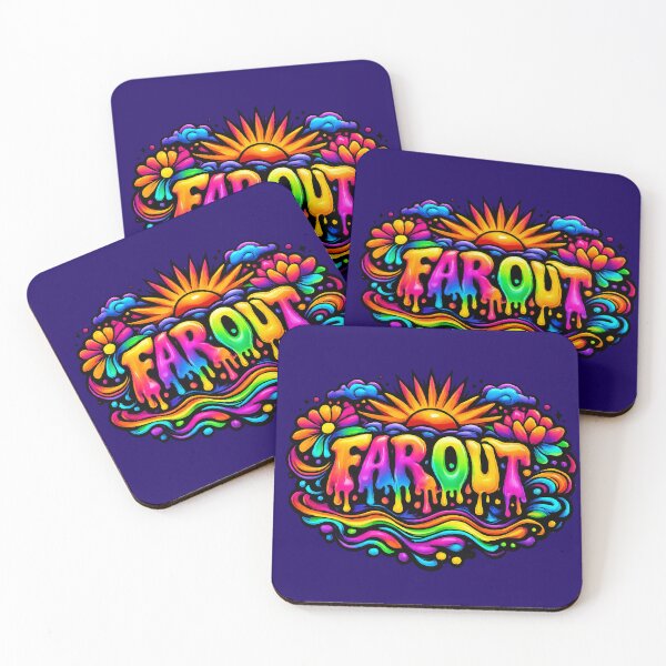 Item preview, Far Out Melting Rainbow - Psychedelic 70s Liquid Art designed and sold by Far Out Goods.