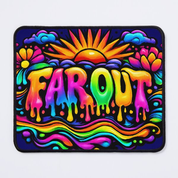 Item preview, Far Out Melting Rainbow - Psychedelic 70s Liquid Art designed and sold by Far Out Goods.