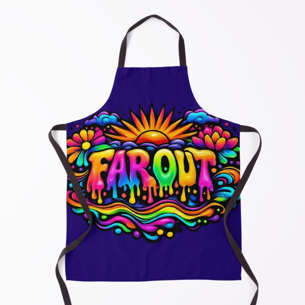 Item preview, Far Out Melting Rainbow - Psychedelic 70s Liquid Art designed and sold by Far Out Goods.