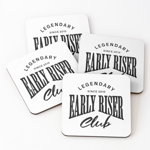 Item preview, Early Riser Club designed and sold by PassionforLove.