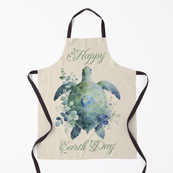 Item preview, Watercolor Sea Turtle Earth Day Harmony designed and sold by MythicCotton.