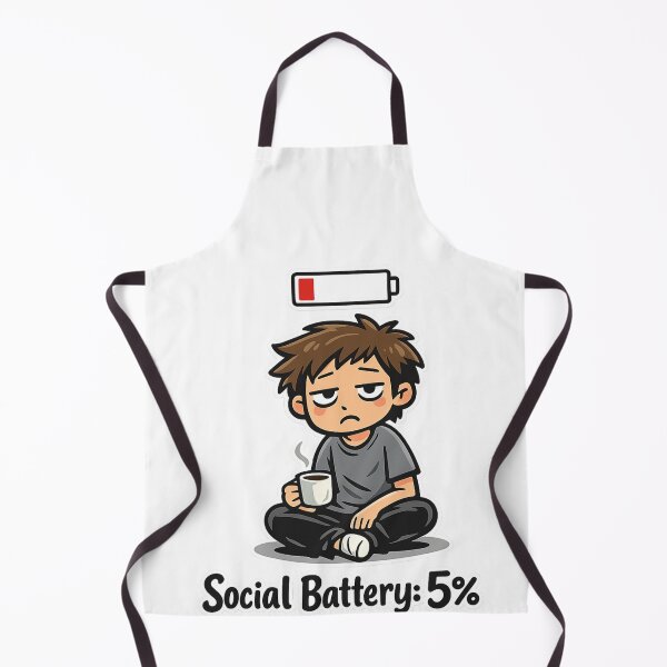 Item preview, Social Battery Low? Introvert Energy Running Out designed and sold by Combat Skies.