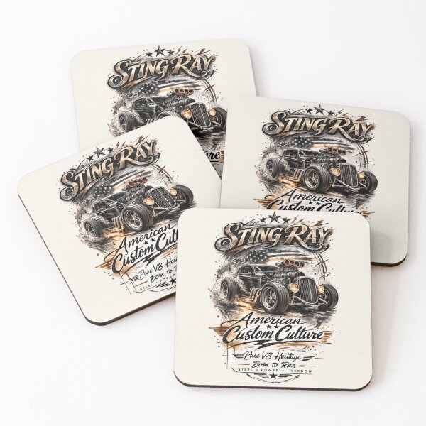 Item preview, Sting Ray American Custom Culture Hot Rod designed and sold by Retro Arabica.
