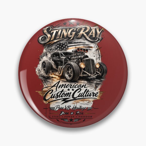 Item preview, Sting Ray American Custom Culture Hot Rod designed and sold by Retro Arabica.