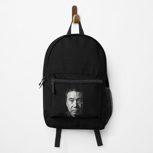 Item preview, Haruki Murakami Split Face Quote Poster designed and sold by Enea Kelo.