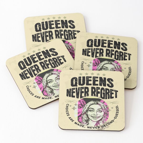 Item preview, Queens Never Regret Pop Art designed and sold by gleefulme.