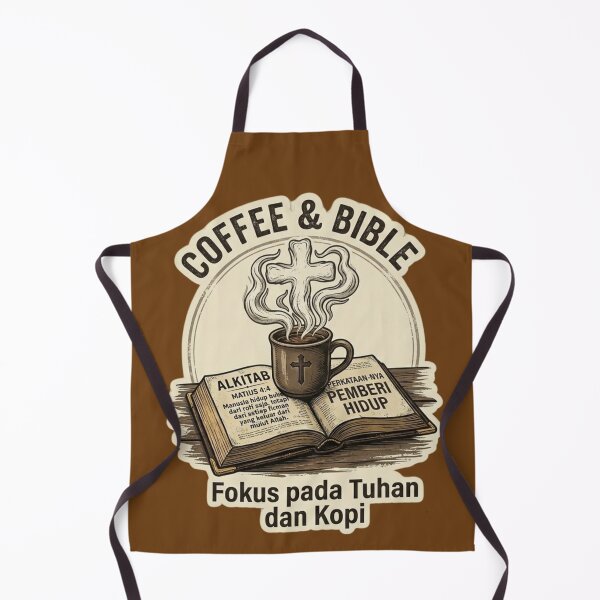 Item preview, Coffee & Bible – Focus pada Tuhan dan Kopi ☕✝️ designed and sold by AudyNath.
