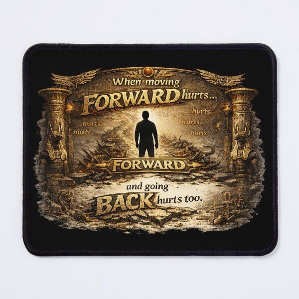 Item preview, ✅ Title Ancient Egyptian Crossroads – When Forward and Back Both Hurt designed and sold by hdraHdra.