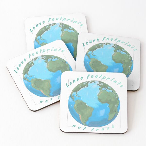 Item preview, Leave footprint, not trash eco vibe designed and sold by AnlukaArt.