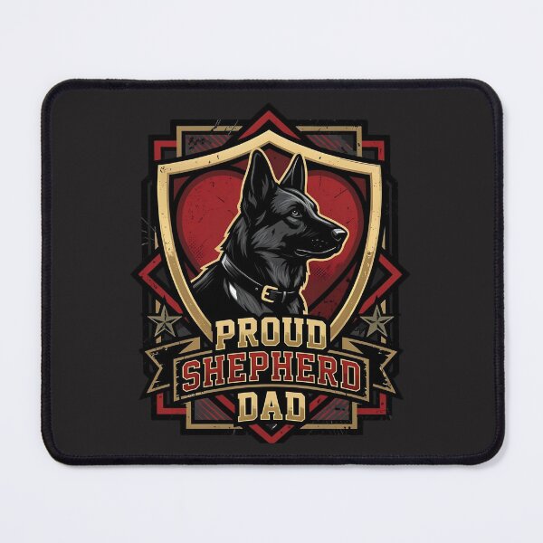 Item preview, Proud Shepherd Dad designed and sold by PawPlanetPro.