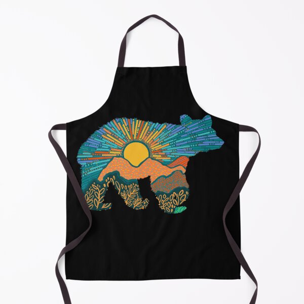 Item preview, Rising Sun Bear Silhouette designed and sold by CampK80.