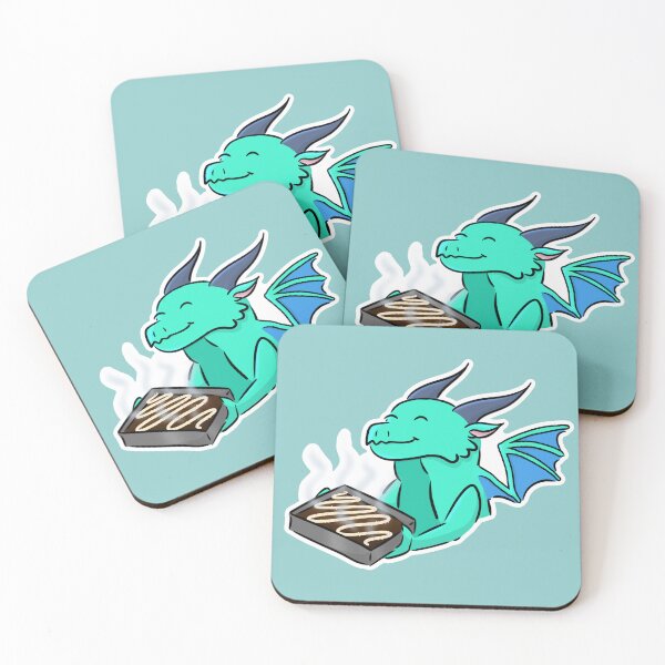 Item preview, Dragon Baking Brownies  designed and sold by Addi Does Art.