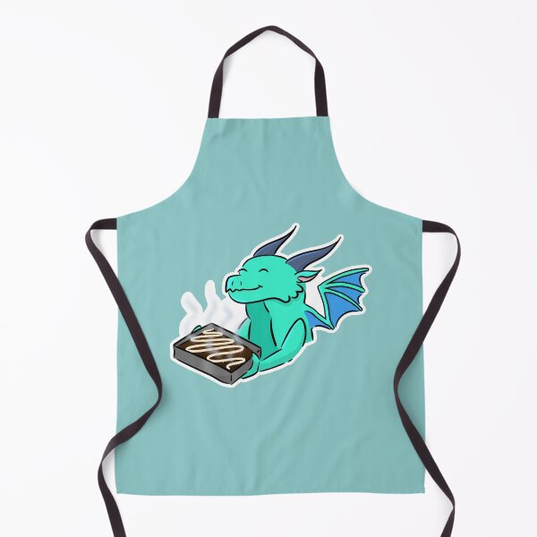 Item preview, Dragon Baking Brownies designed and sold by Addi Does Art.