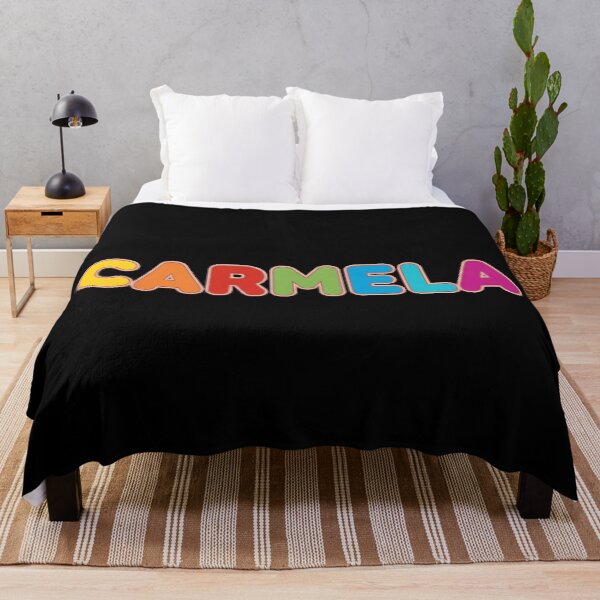 Item preview, ❤️ Carmela Personalized Name Wavy Retro Shirt, Coffee Mug, Sticker Gift designed and sold by HelixPedia.