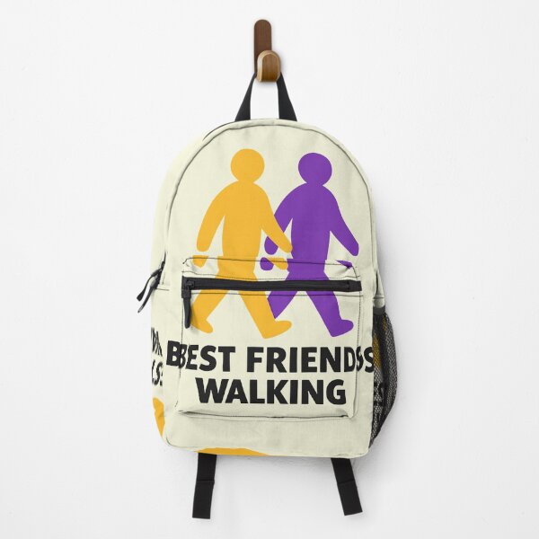 Item preview, Best Friends Walking Minimalist Friendship Gift designed and sold by xmoudx.