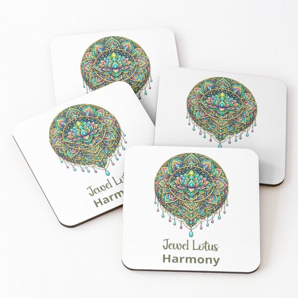 Item preview, Jewel Lotus Mandala – Harmony & Elegance designed and sold by lmartes.