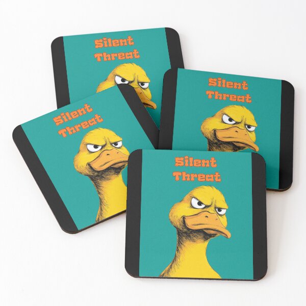 Item preview, Sassy Duck Reactions: Silent Threat Sarcastic Duck Meme designed and sold by MiraLumeStudio.