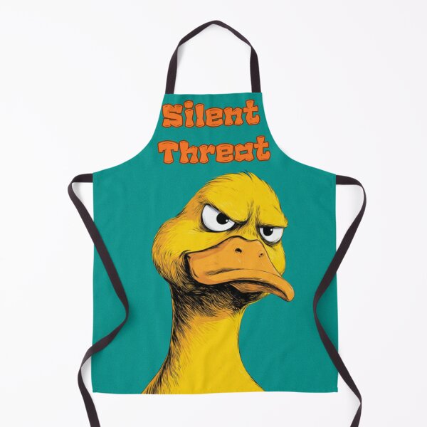 Item preview, Sassy Duck Reactions: Silent Threat Sarcastic Duck Meme designed and sold by MiraLumeStudio.