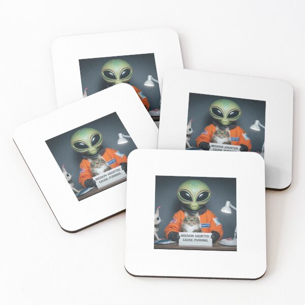 Item preview, Cat and alien designed and sold by CarmeNina.