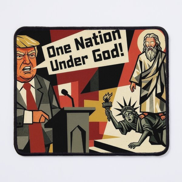 Item preview, One Nation Under God Is Patriarchal Oppression designed and sold by irregulargoods.