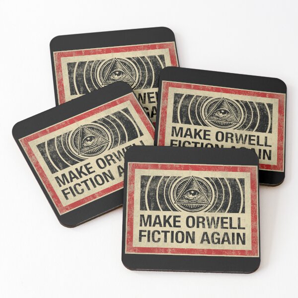 Item preview, Make Orwell Fiction Again - George Orwell  1984 designed and sold by -Koleidescope.