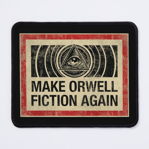 Item preview, Make Orwell Fiction Again - George Orwell  1984 designed and sold by -Koleidescope.
