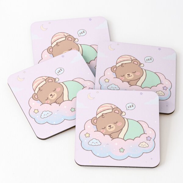 Item preview, Teddy Bear in the Clouds: Kawaii Magical Dreams designed and sold by EsenciaZen.