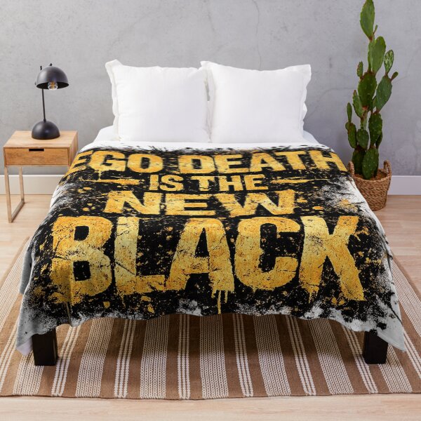 Item preview, Ego Death Is The New Black designed and sold by purpledune.