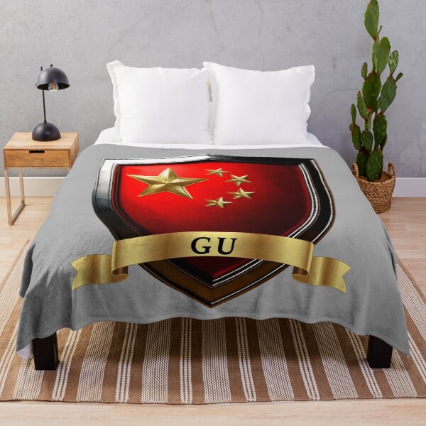 Artikelvorschau, Gu China Surname Shield entworfen und verkauft von Highlandkings.