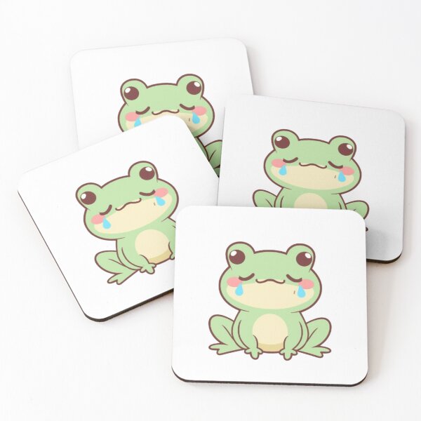 Item preview, Crying Frog Kawaii Pastel designed and sold by PastelPaws Atelier.