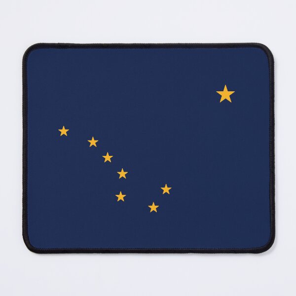 Item preview, Alaska State Flag Minimal Navy and Gold designed and sold by American Spirit.