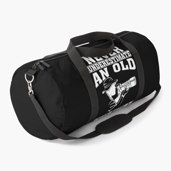 Item preview, Never Underestimate an Old Man with A Camera designed and sold by CosmoKitsch.