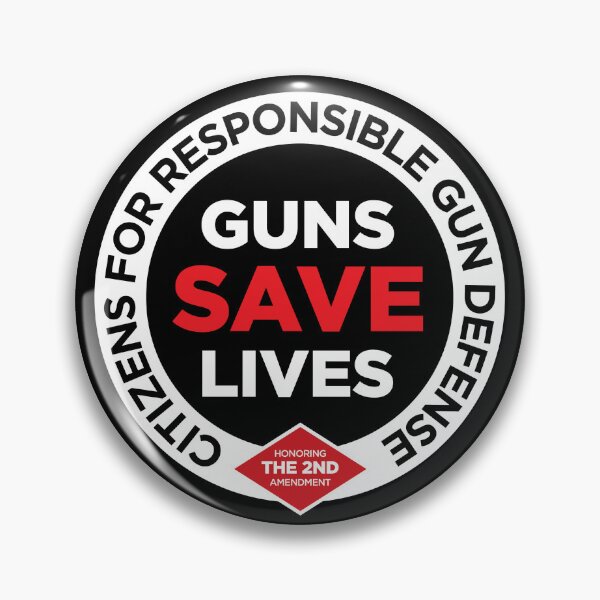 Item preview, Guns Save Lives - 2nd Amendment designed and sold by -Koleidescope.