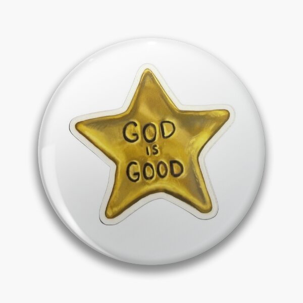 Item preview, God is good gold star designed and sold by sydneyroseshop.