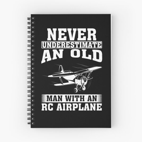 Item preview, Never Underestimate an Old Man with An RC Airplane designed and sold by CosmoKitsch.