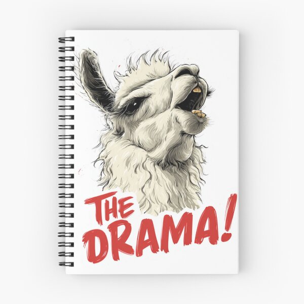 Item preview, Lama Sticker ''The Drama'' designed and sold by GlossyGang.