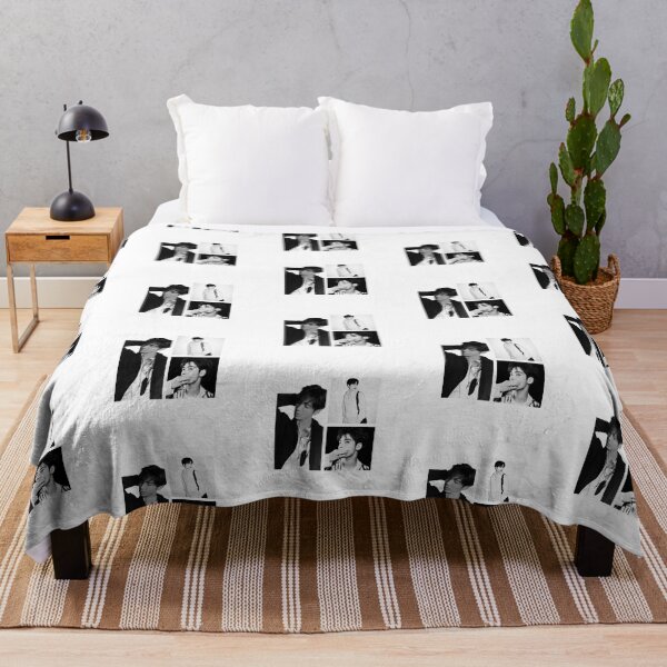 Item preview, Kang Taehyung black and white  designed and sold by hyukaria.kpop.