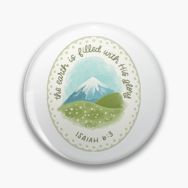 Item preview, Christian earth sticker - Isaiah 6:3 designed and sold by sydneyroseshop.