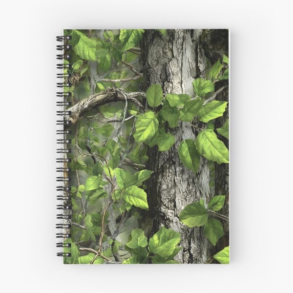 Item preview, Bright Green Forest Camouflage Pattern with Realistic Tree Bark, Leaves and Natural Woodland Depth designed and sold by meganohm.
