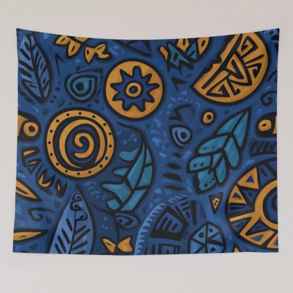 Aperçu de l'œuvre Nouvelle-Zélande Maori Paua Pattern Koru Design 840 créée et vendue par GrinGalore.