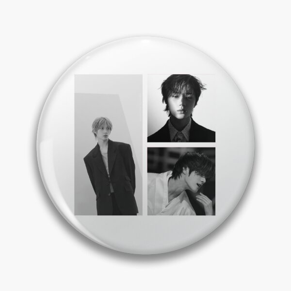 Item preview, Choi Beomgyu black and white  designed and sold by hyukaria.kpop.