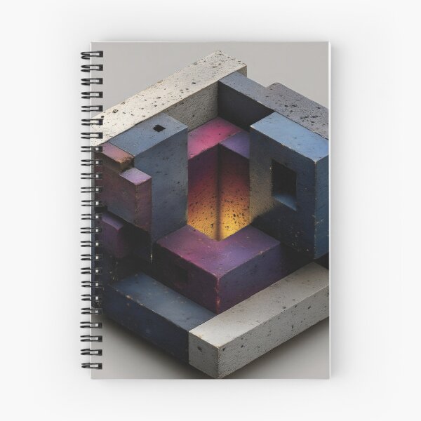 Item preview, Violet Geometric Convergence Structure designed and sold by LuminousFoundry.