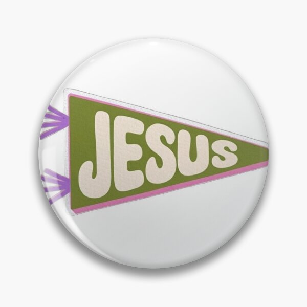 Item preview, Jesus flag sticker designed and sold by sydneyroseshop.