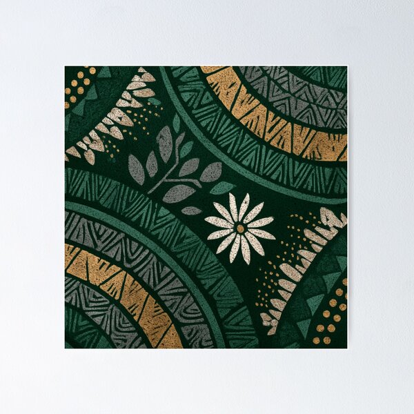 Item preview, New Zealand Māori Paua Pattern Koru Design 841 designed and sold by GrinGalore.