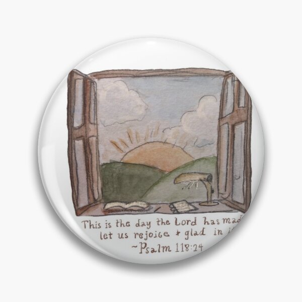 Item preview, Psalm 118 sticker designed and sold by sydneyroseshop.