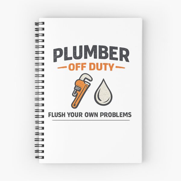Item preview, Plumber Off Duty Funny Plumbing Humor T-Shirt Sticker designed and sold by HubCreates.