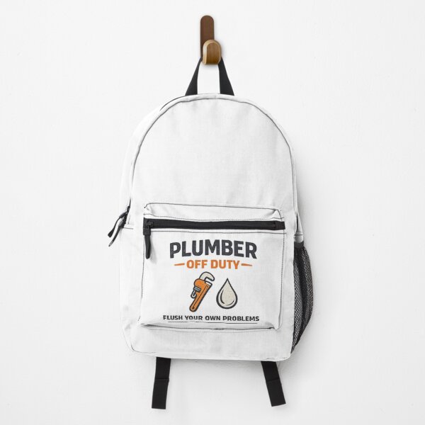 Item preview, Plumber Off Duty Funny Plumbing Humor T-Shirt Sticker designed and sold by HubCreates.